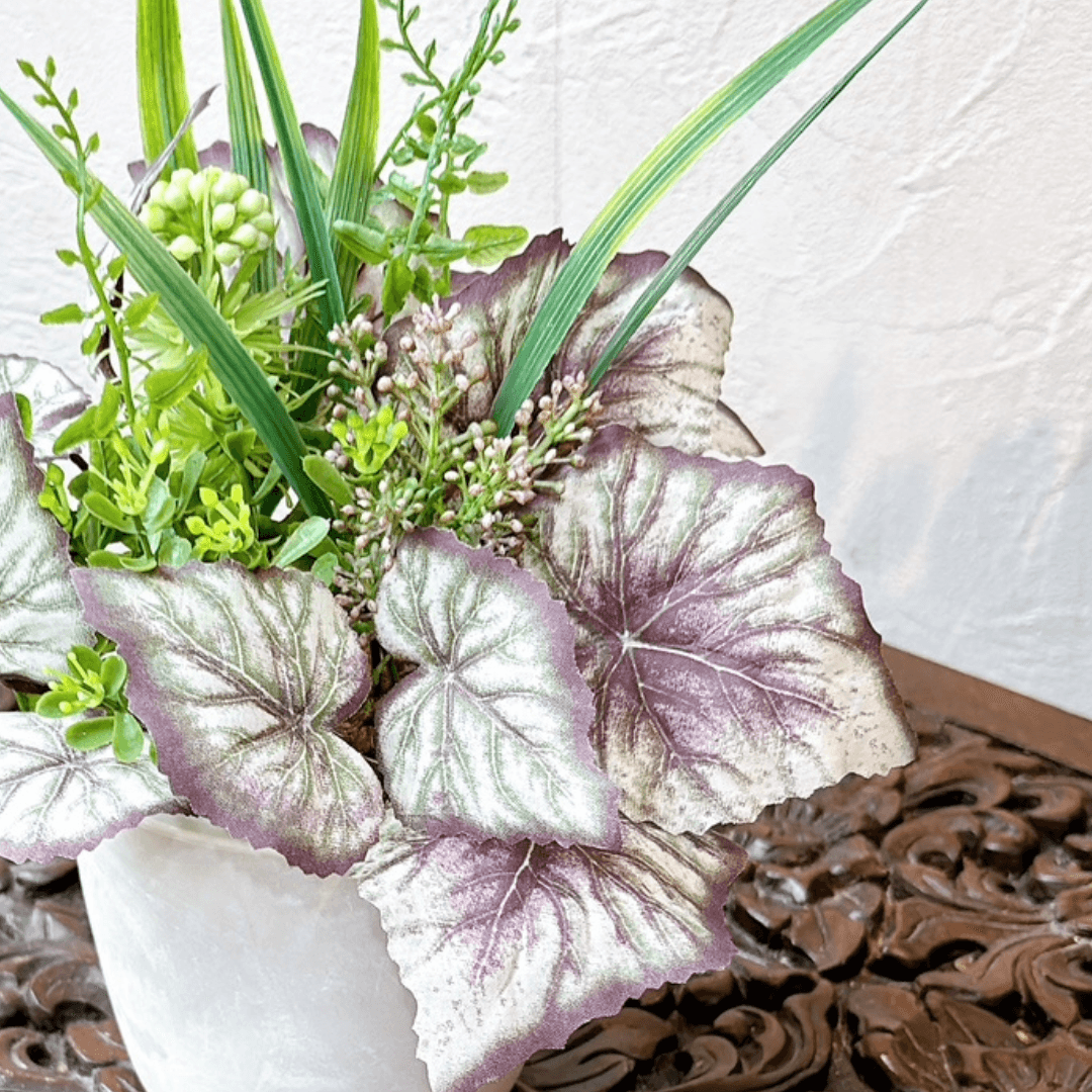 アーティフィシャルフラワー　フェイクグリーン　鉢植え　造花　ナチュラル